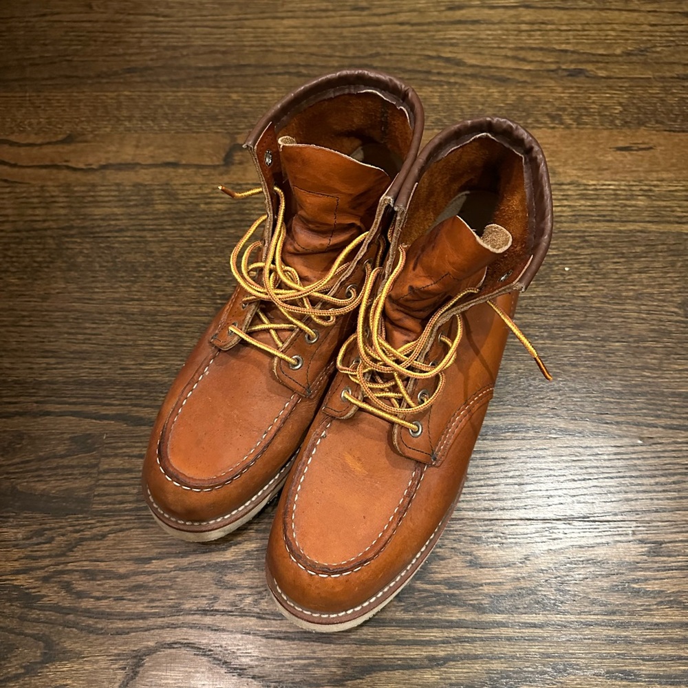 Men's Redwings Moc Leather Boots
